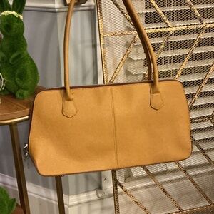 HOBO Camel Tan Narrow Shoulder Bag